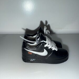 New Labubu Black and Silver Nike Air Sneakers